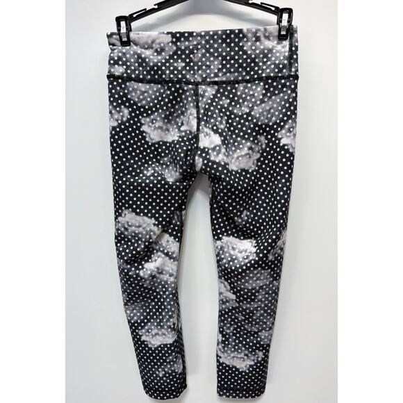 Lululemon Wunder Under II Crop Leggings Dottie Dream Rose Neutral Blush Size 8 - Picture 1 of 7